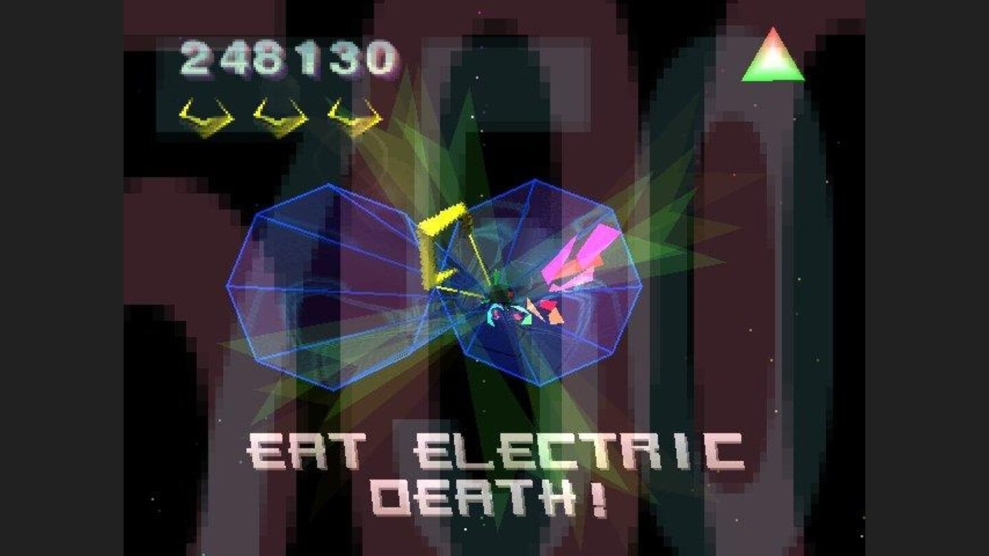 Six or seven enemies have just been turned into space dust by the Superzapper.