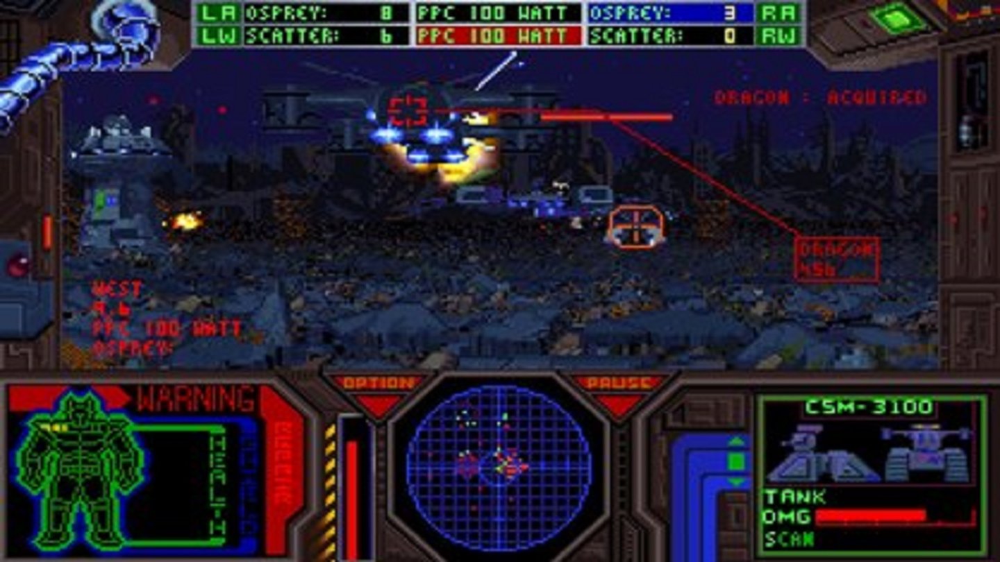 The Terminator 2029 (1992, DOS)
Ein von Bethesda entwickeltes Action-Spiel für DOS: Als John Connor und seine Spezialeinsatztruppe müssen wir in der Zukunft die böse KI-Intelligenz Skynet erledigen. Das Spiel bot kein »echtes« 3D, sondern das für Dungeon-Crawler damals typische Drehen der Kamera in 90°-Schritten.