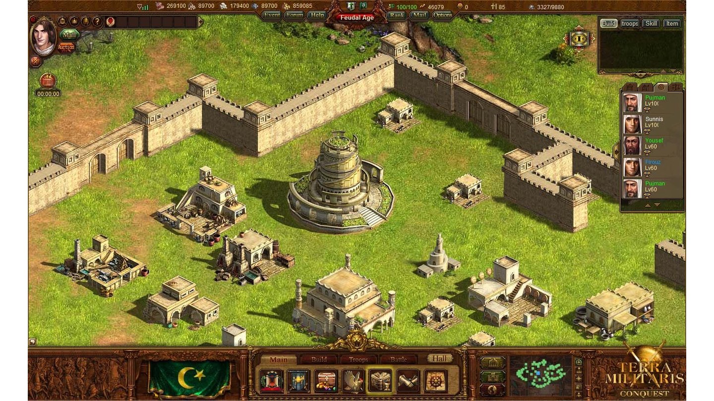 Terra MilitarisScreenshot von der »Conquest«-Erweiterung
