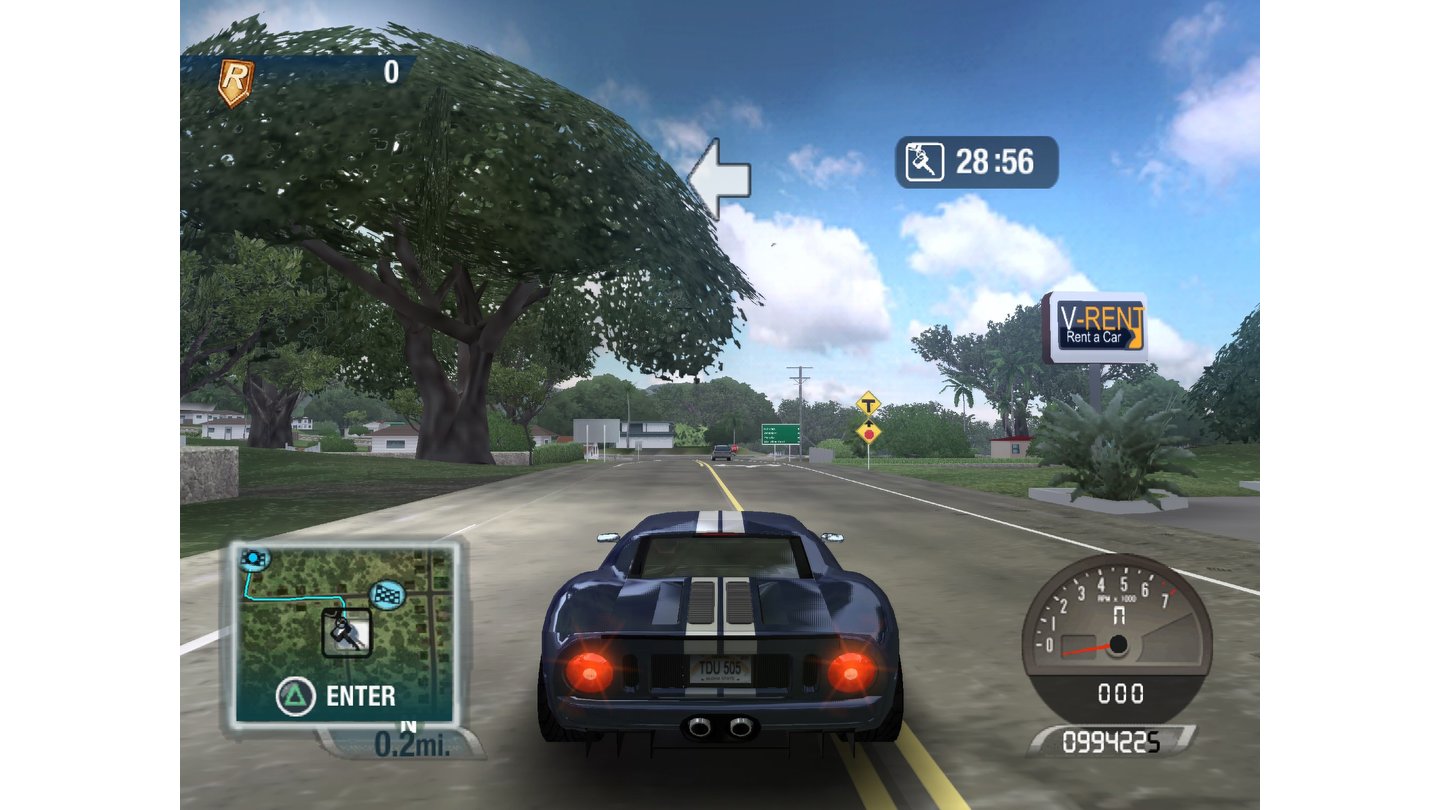 Test Drive Unlimited PS2 2