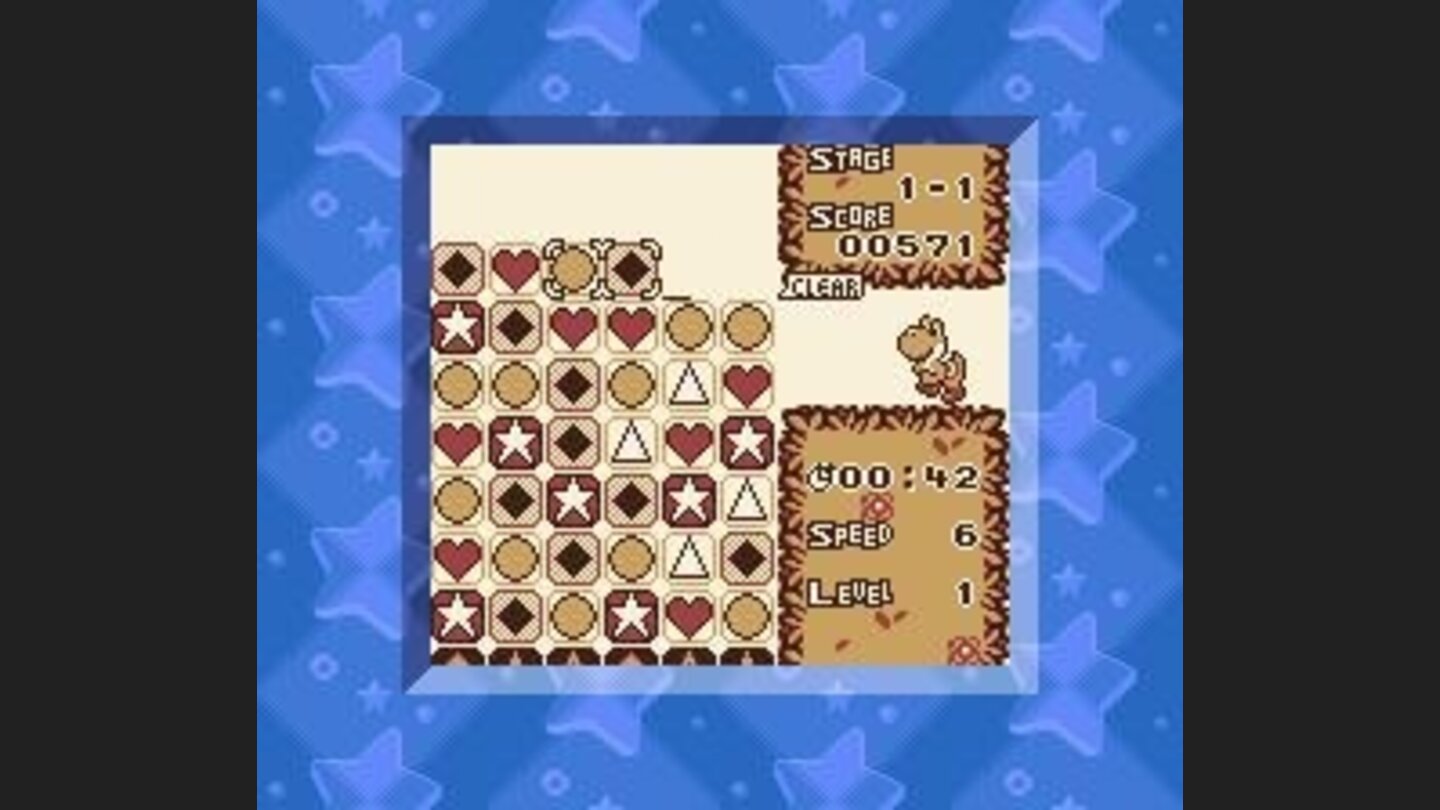 Youll complete all STAGE CLEAR levels if the stack remain above of the CLEAR mark.