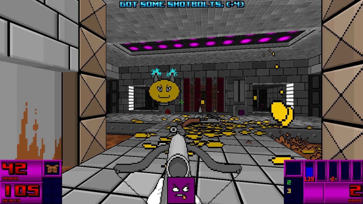 The Adventures of Square: Episode 1Normalerweise sind uns die Vertreter des Sicherheitssystems gut gesinnt, jedoch haben die Kreise das System gehackt. Jetzt müssen wir auch diesen Elektrosmiley aufmuntern.