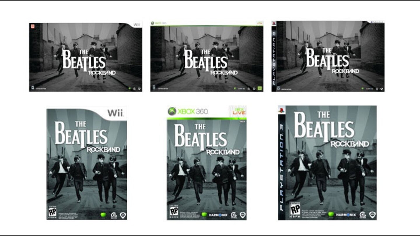 The Beatles: Rock Band - Packshots 1