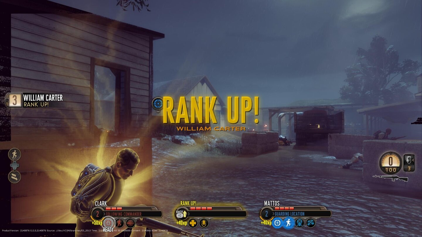 The Bureau: XCOM DeclassifiedJeder Abschuss bringt Erfahrungspunkte. So steigen wir im Level auf und schalten neue Fähigkeiten frei.