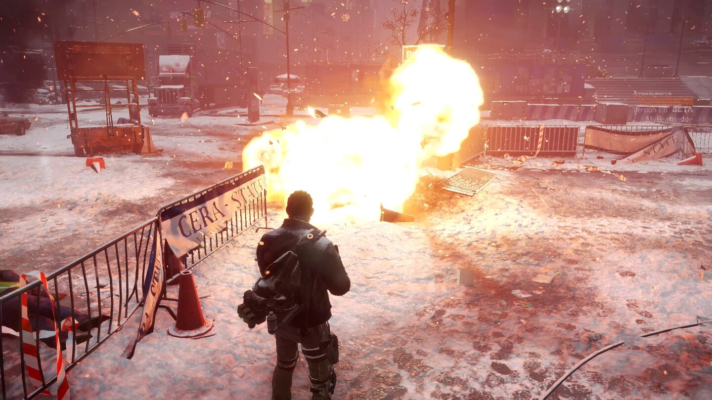 Explosionen in The Division