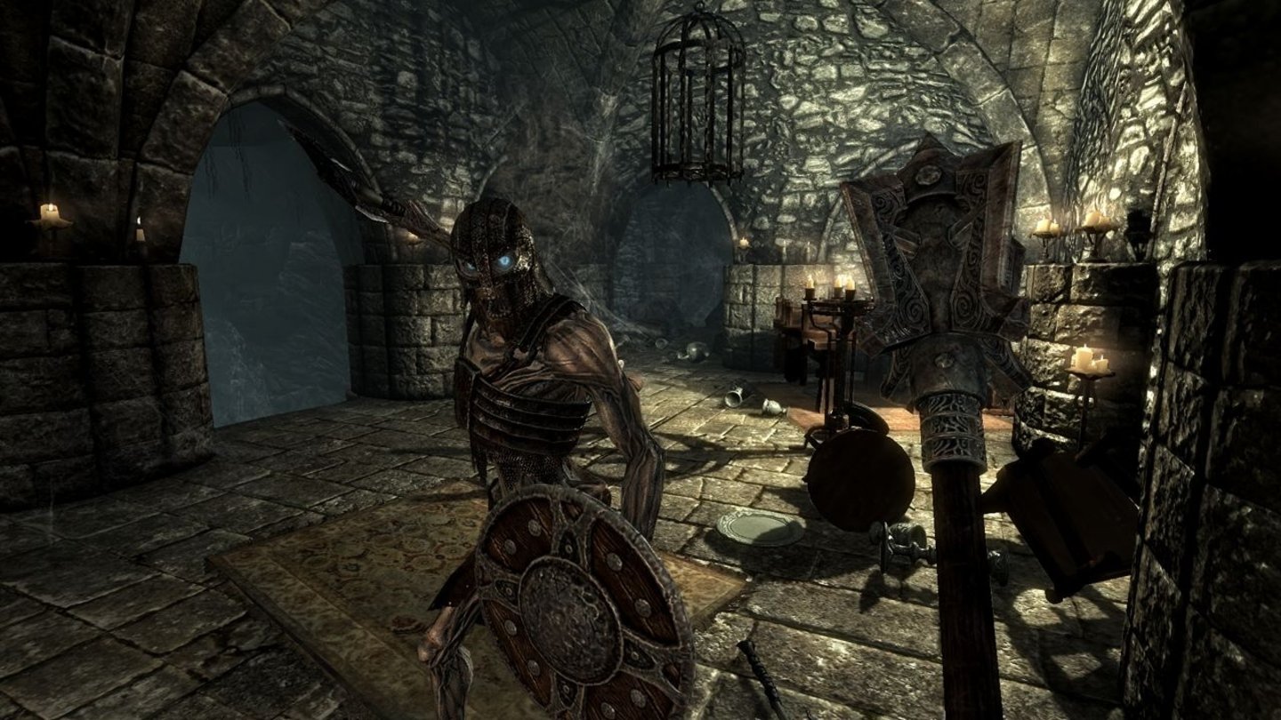 The Elder Scrolls 5: Skyrim - E3-Screenshots: Draugr Crypt