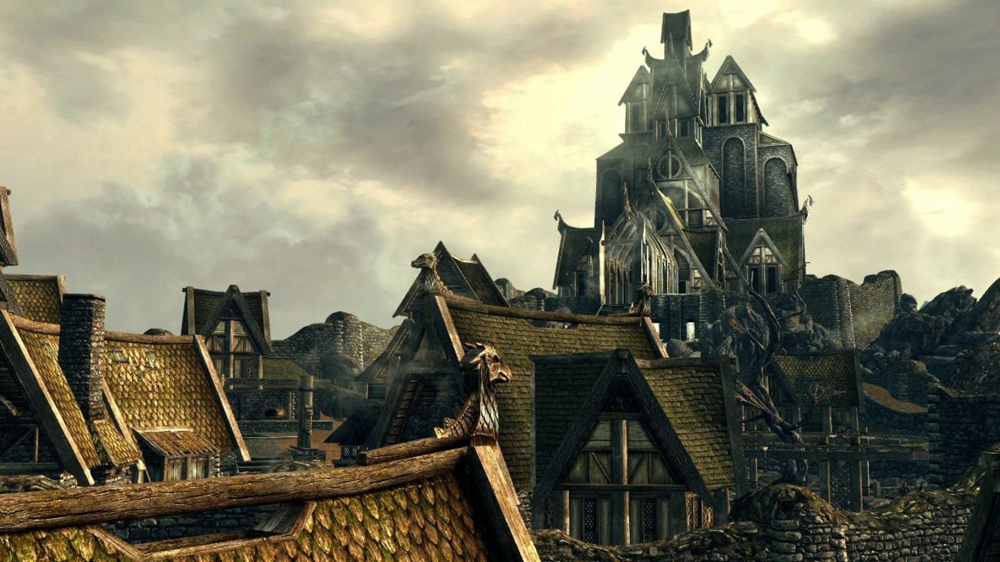 The Elder Scrolls 5: Skyrim - E3-Screenshots: Whiterun