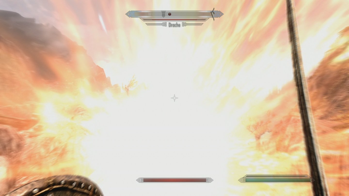 The Elder Scrolls 5: Skyrim (Xbox 360)... aber immer noch Feuer spucken.