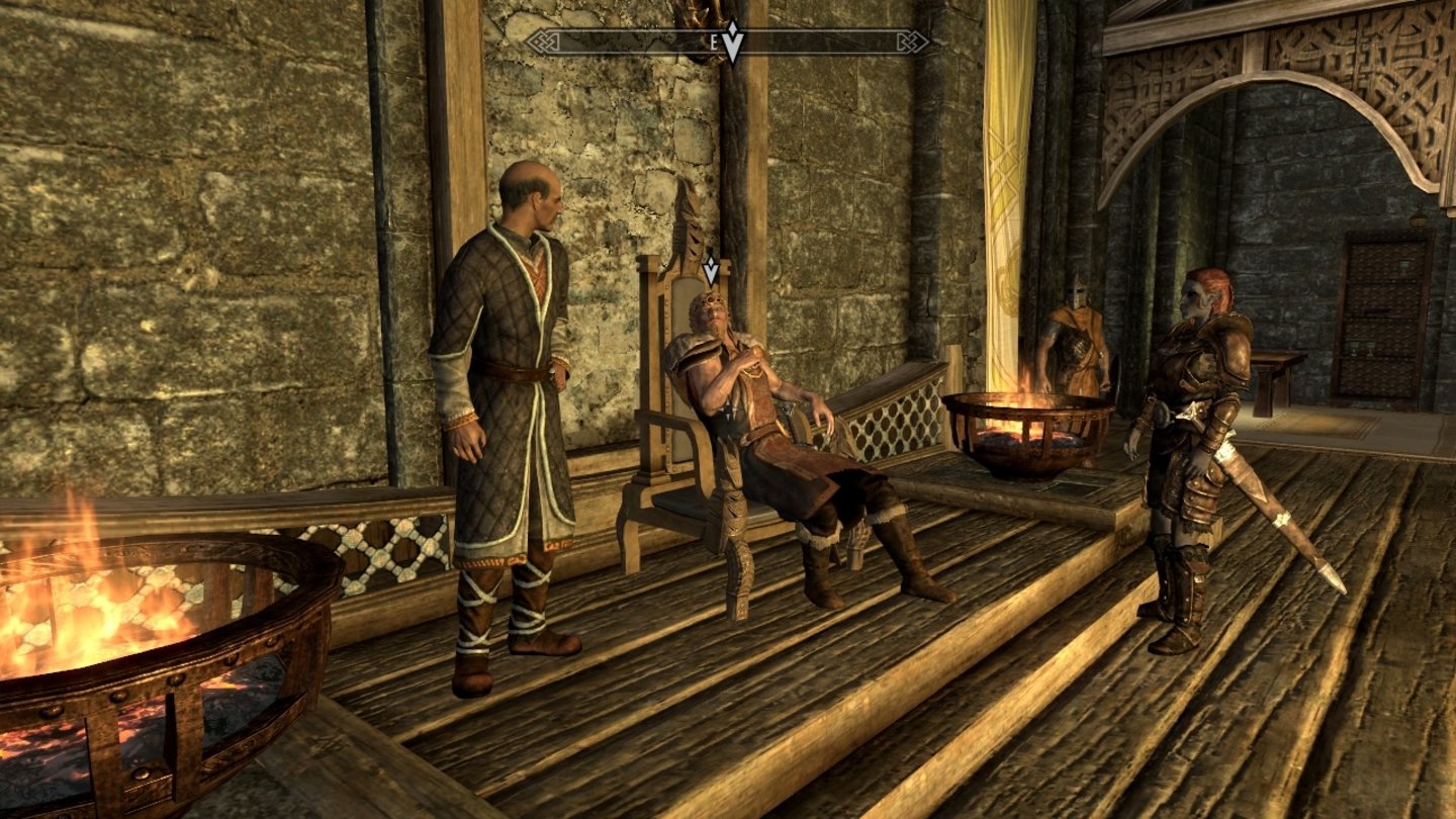 The Elder Scrolls 5: Skyrim (PC)Der Jarl von Weißlauf spielt in der Handlung eine Schlüsselrolle.