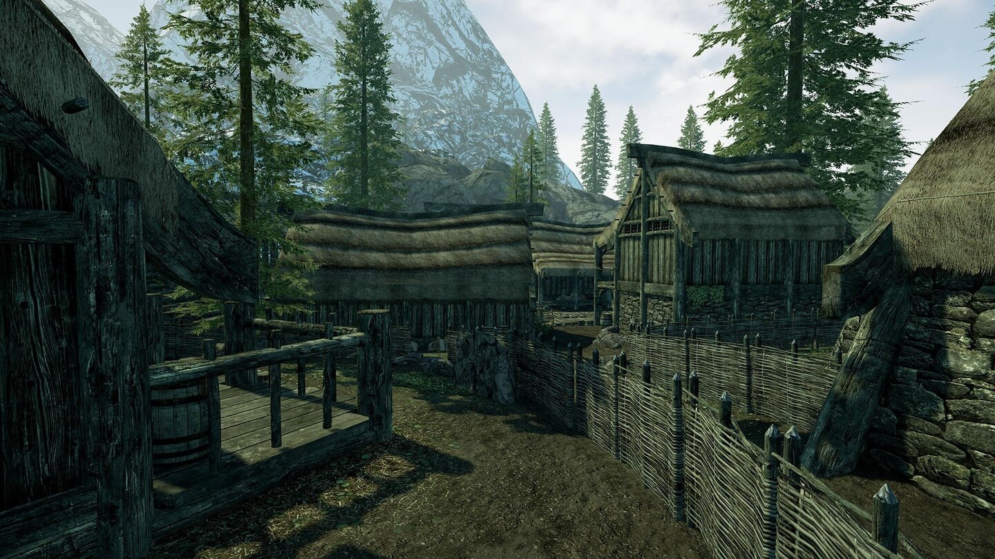 The Elder Scrolls 5: SkyrimScreenshots vom Nachbau Riverwoods mit der Unreal Engine 4