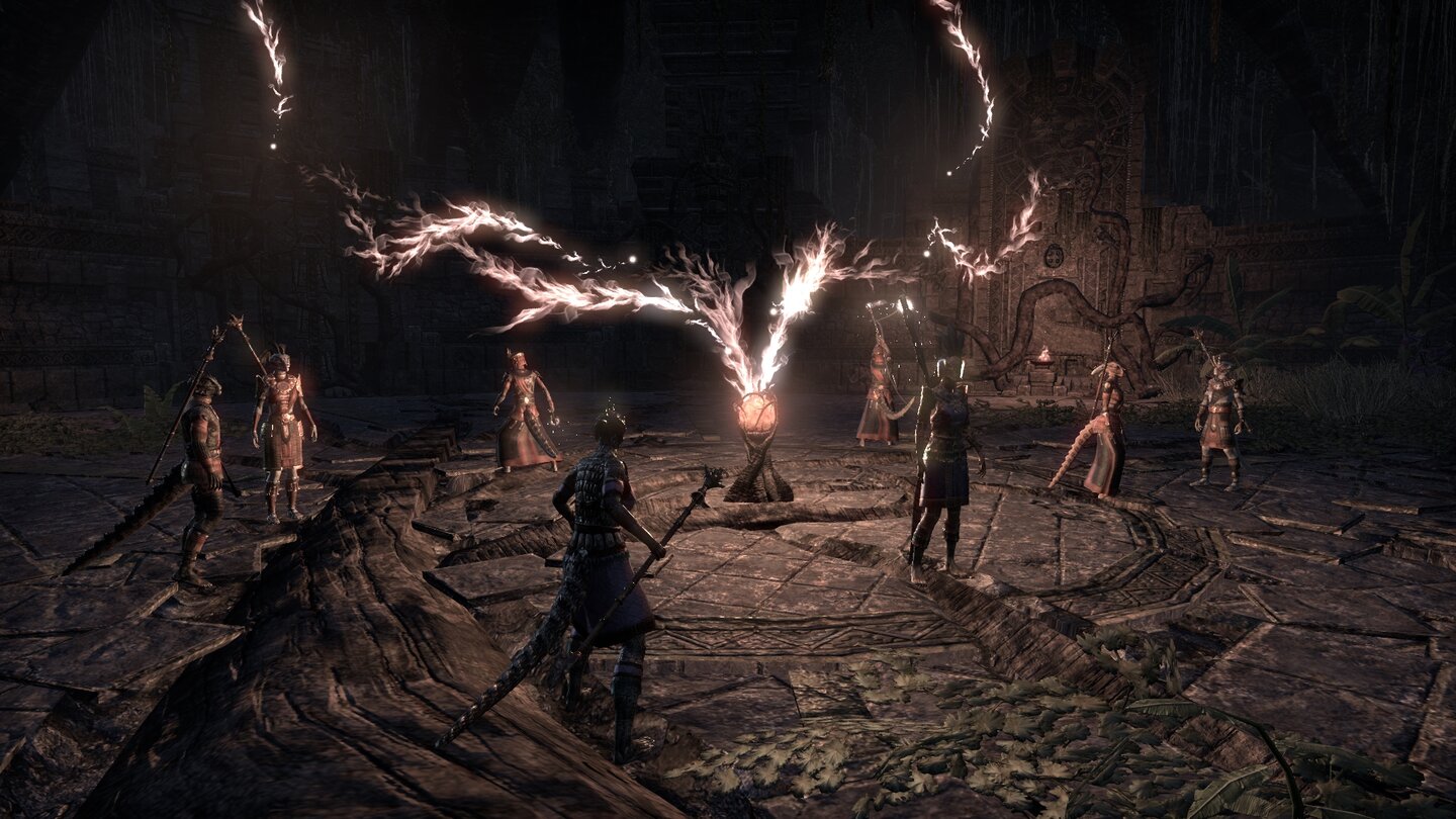 The Elder Scrolls Online: MurkmireIn einer Vision erleben wir ein geheimnisvolles Ritual mit.
