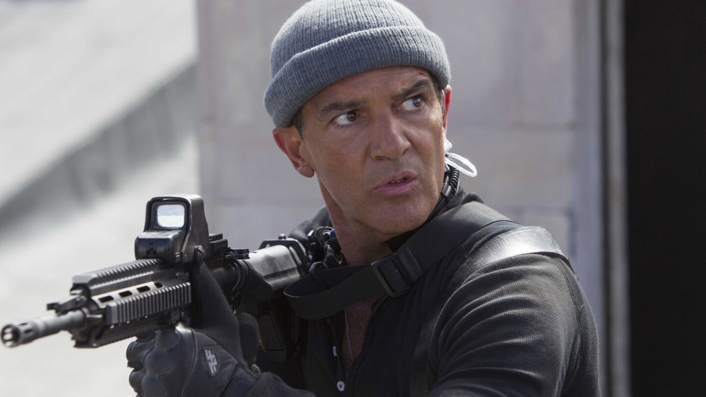 The Expendables 3Definitiv der beste Neuzugang der gesamten Reihe: Antonio Banderas bringt spanisches Temperament in die testosterongetränkte Runde.