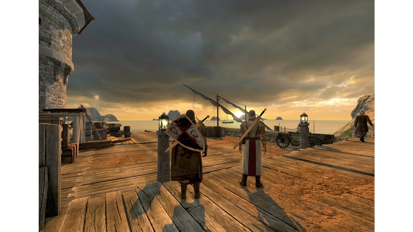 The First TemplarScreenshots aus dem Koop-Modus des Mittelalter-Spiels The First Templar.