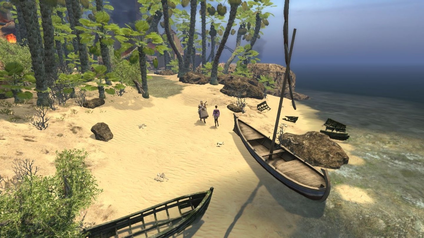 The First TemplarDie Landschaften sehen auf den Screenshots teilweise besser aus als im Spiel ...