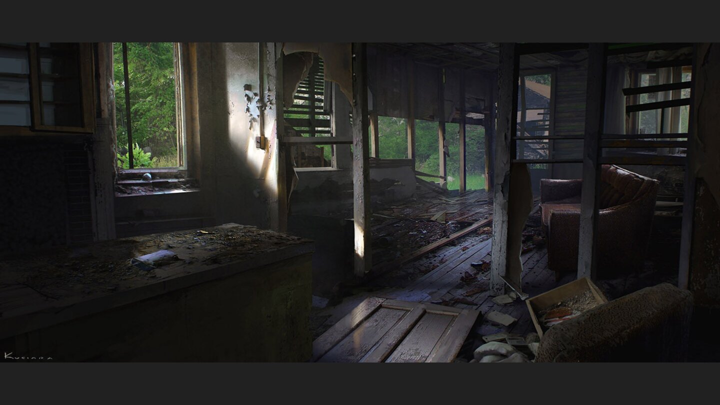 The Last of Us - Konzeptzeichnungen