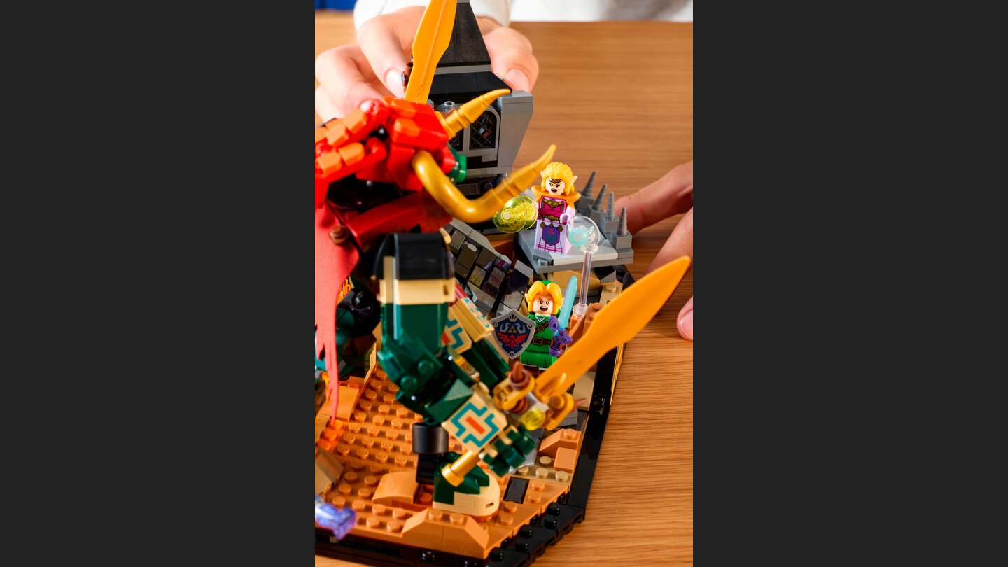The Legend of Zelda - LEGO Ocarina of Time Diorama