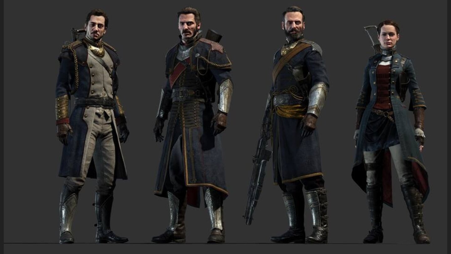 The Order: 1886 - Artworks + Konzeptzeichnungen