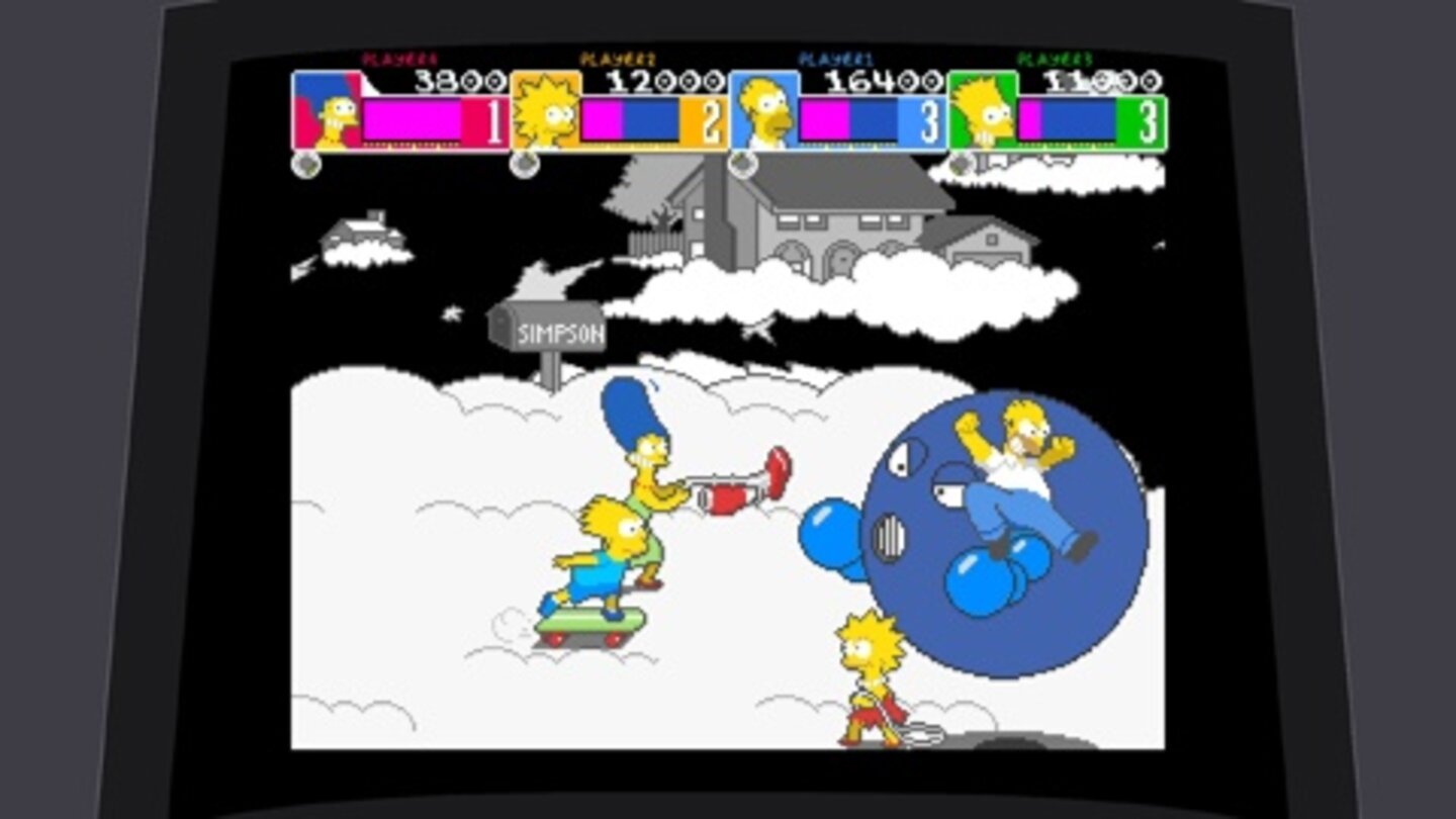 The Simpsons Arcade Game