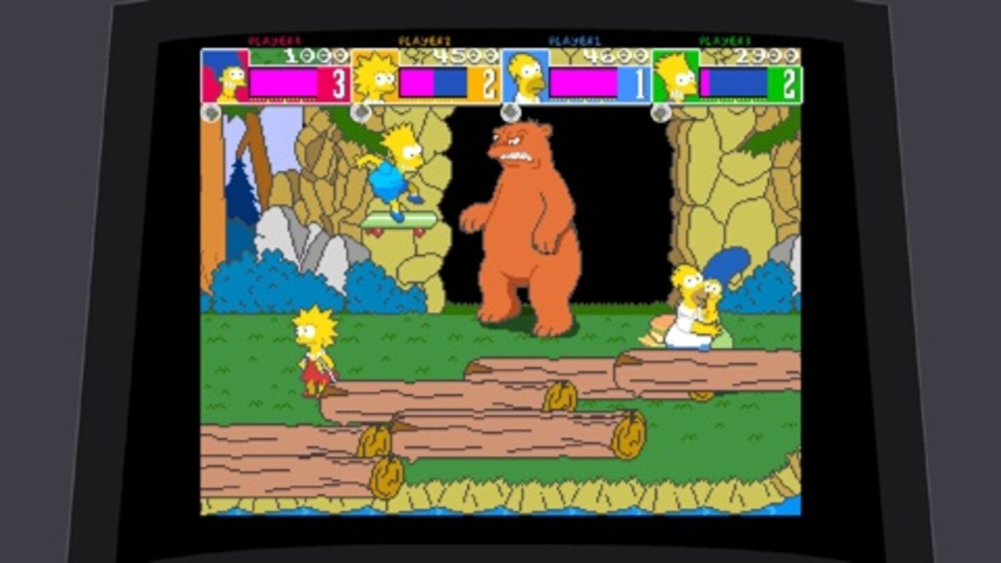 The Simpsons Arcade Game