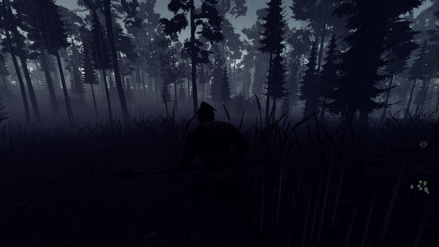 The Stomping Land - Early-Access-ScreenshotsIm Tal der Nebel: Hätten wir Unterstützung dabei, so könnten wir für bessere Ausleuchtung der Umgebung sorgen.