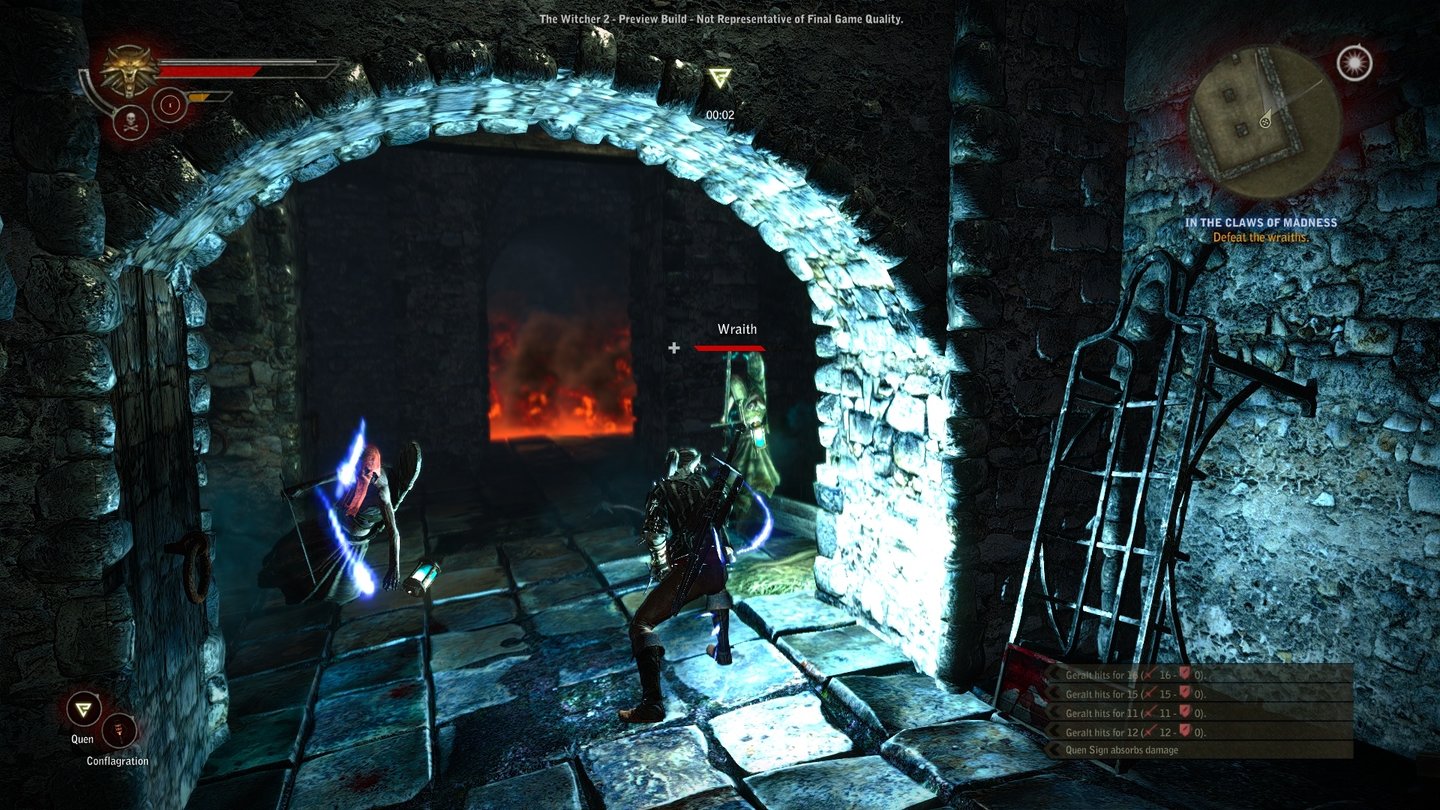 The Witcher 2: Assassins of KingsScreenshots aus dem Prolog und dem ersten Akt von The Witcher 2.