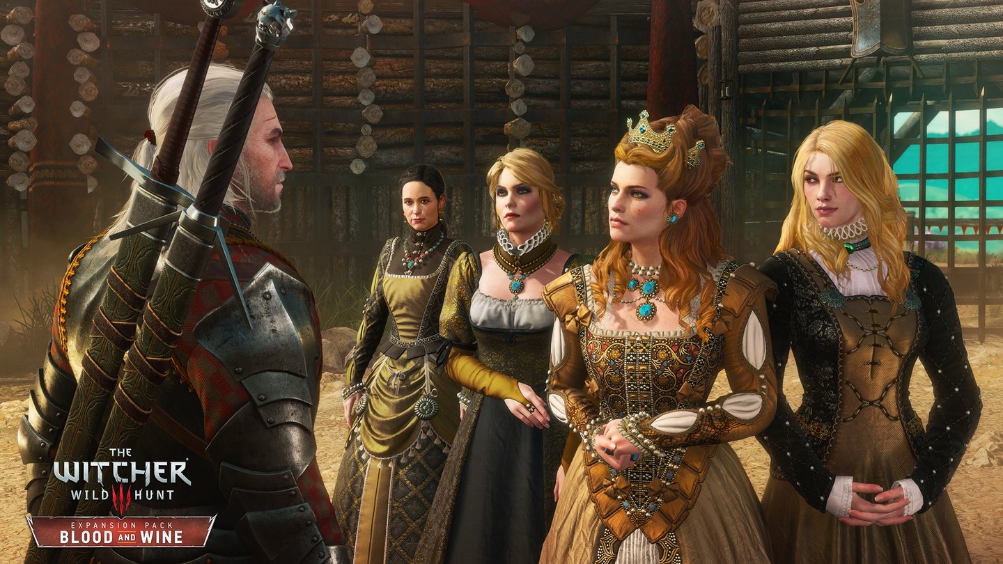 The Witcher 3: Blood and WineAnna Henrietta ist die Fürstin von Toussaint. In den Büchern hatte sie eine unglückliche Affäre mit Rittersporn.