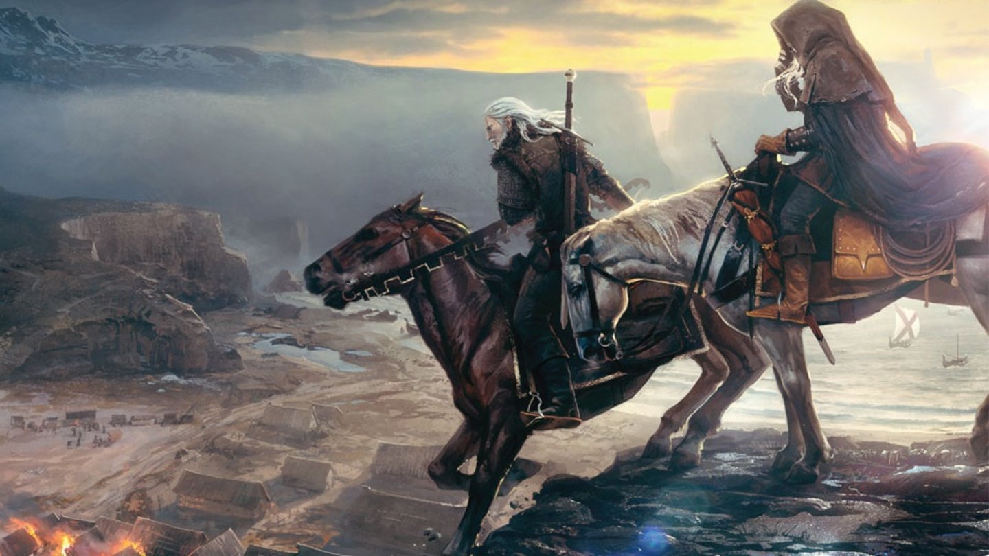 The Witcher 3: Wild Hunt - ArtworksNeben Geralt ist auch Triss Merigold wieder mit von der Partie. Wer den Hexer (l.) hier begleitet, ist indes noch unklar.