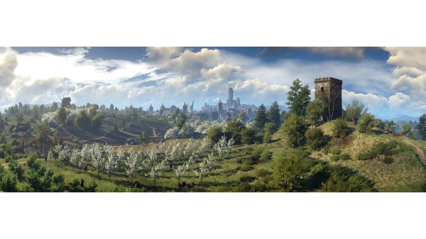 The Witcher 3: Wild Hunt - Panorama-Screenshots