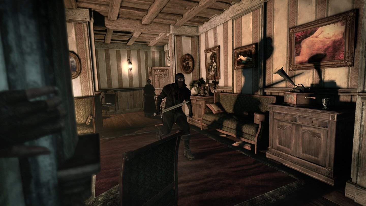 ThiefDiese Screenshots zeigen die erste Kampagnen-Mission »Lockdown«.