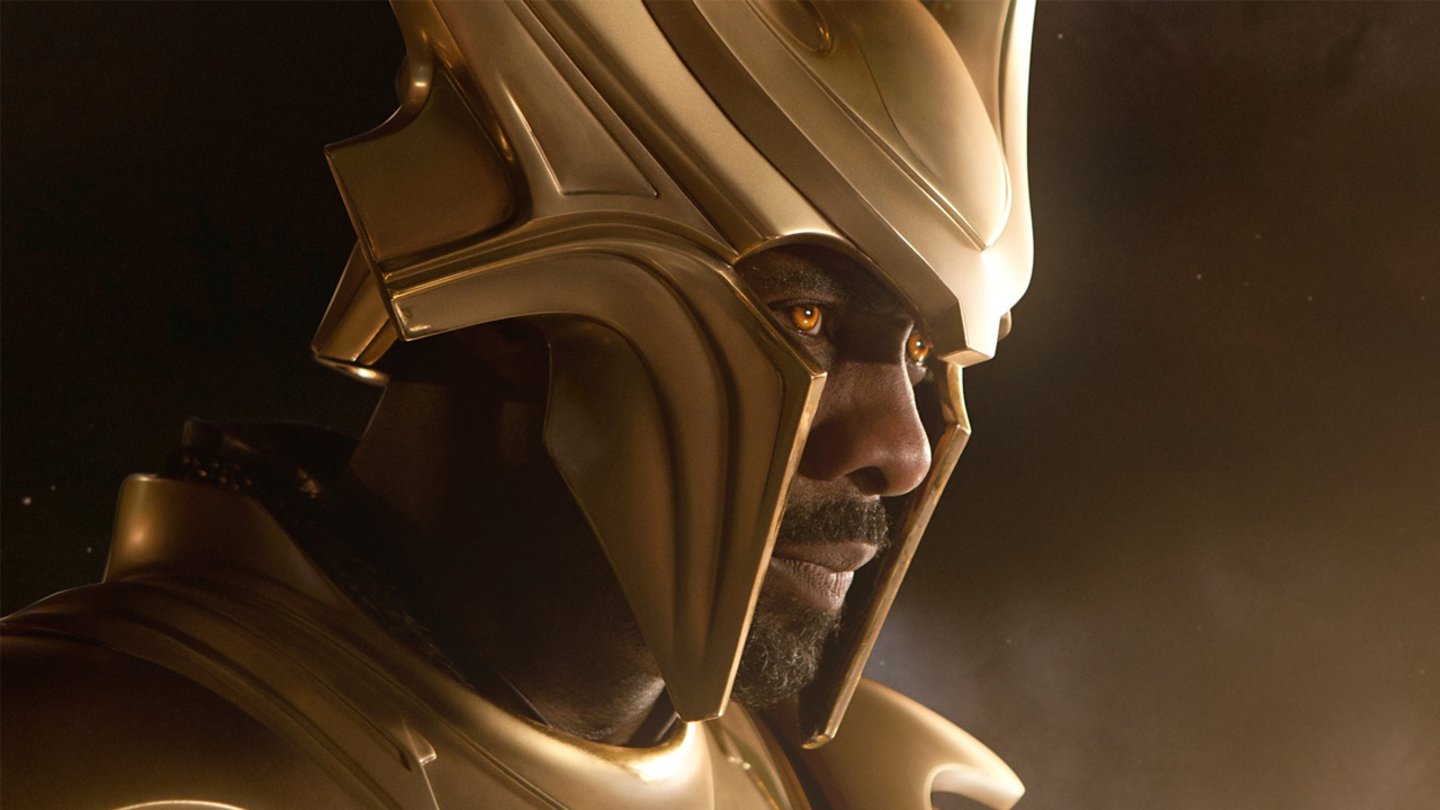 Thor 2 Auch „The Wire“ und „Pacific Rim“ Star Idris Elba ist als Wächter Heimdall wieder mit dabei.