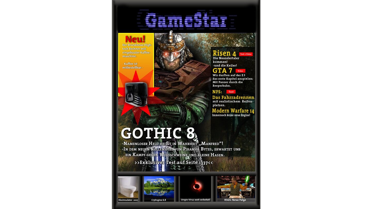 15 Jahre GameStar - Kreativ-WettbewerbEinsendung von Thorleif Schrader