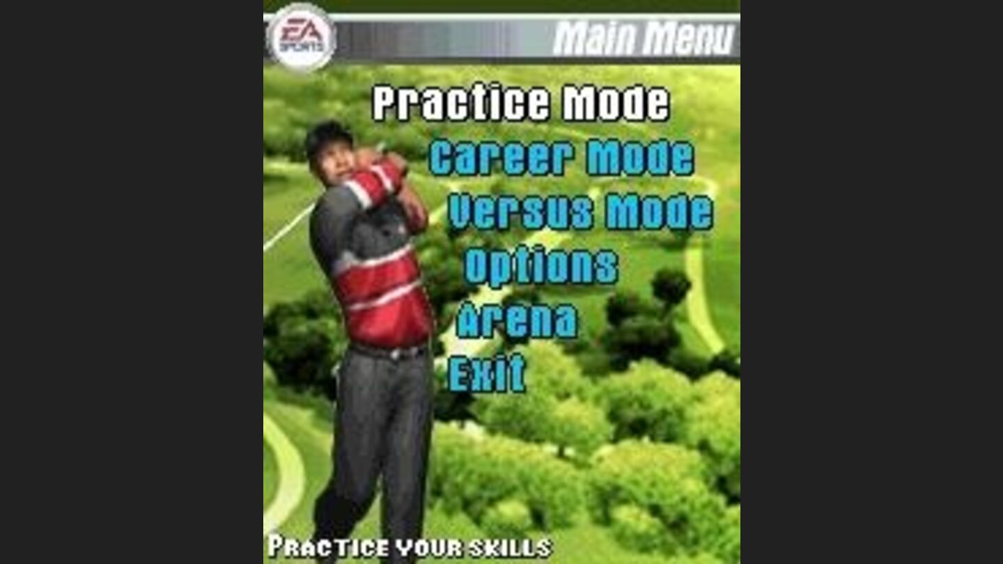 Main menu