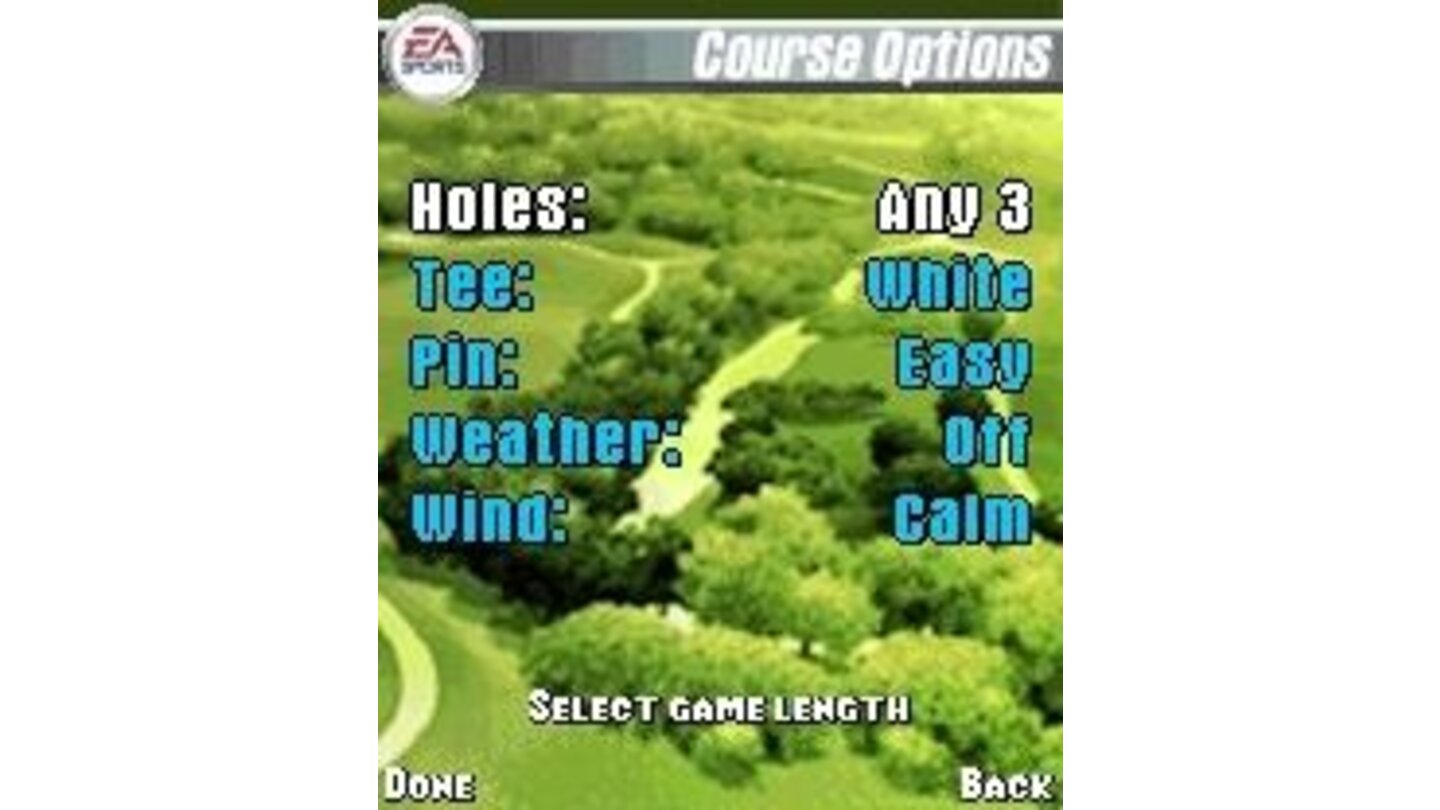 Course options
