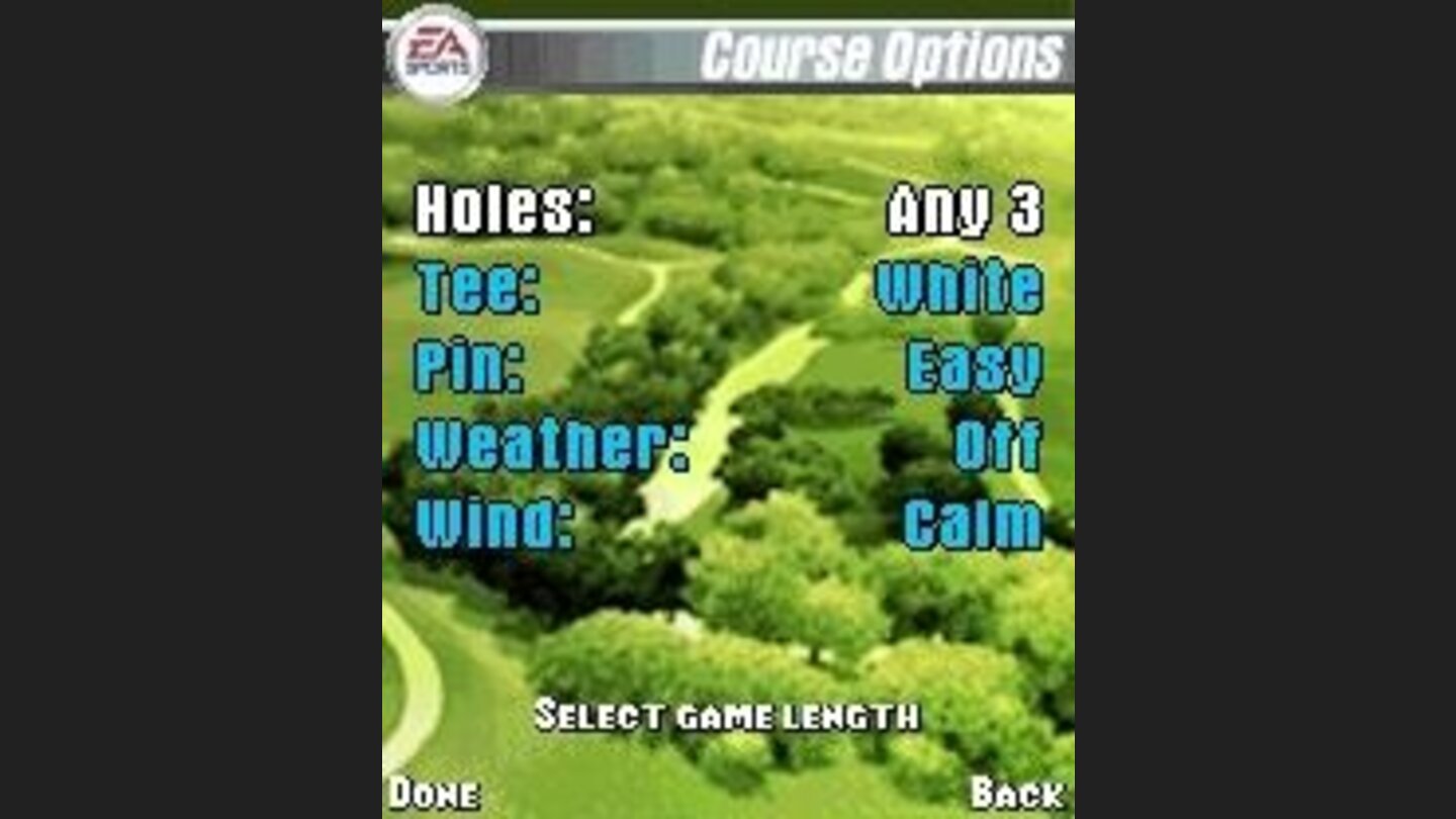 Course options
