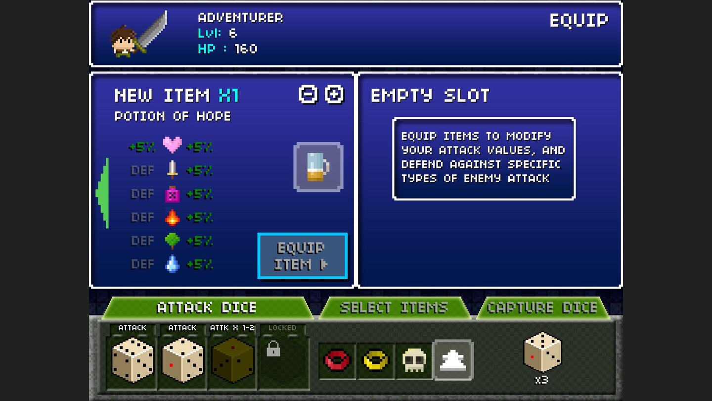 Tiny Dice Dungeon Screenshots