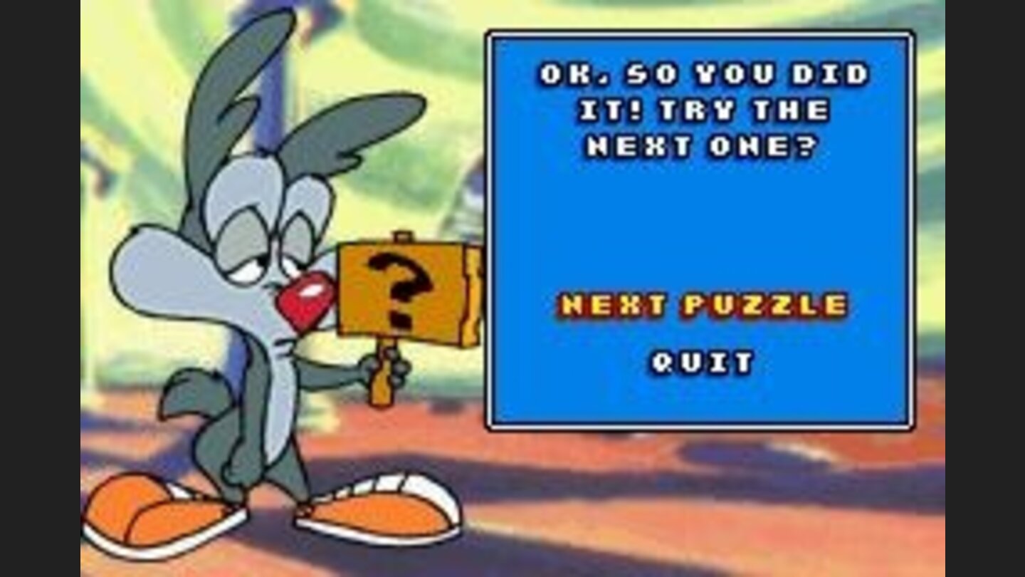 Completing a puzzle doesnt make him happy