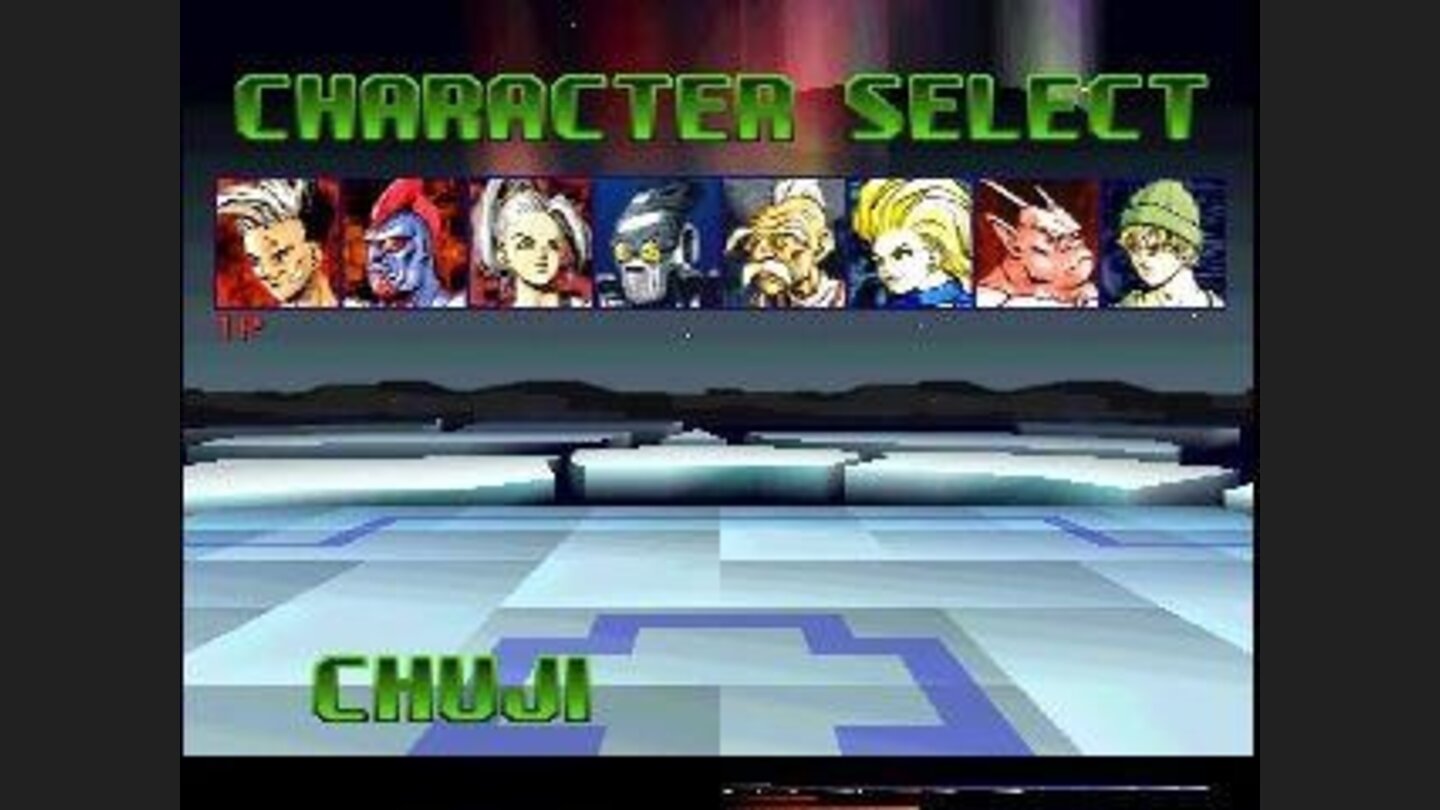The Character Selection Screen