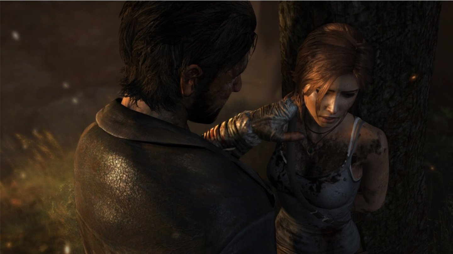 Tomb RaiderIm Kampf um ihr Leben beweist Lara Croft erstaunlich kaltblütige Wesenszüge.