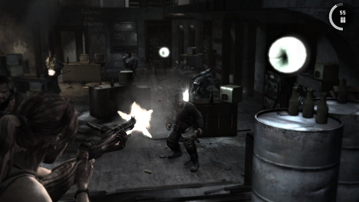 Tomb RaiderZeitlupen-Ballereien der Marke Call of Duty - nun ja.