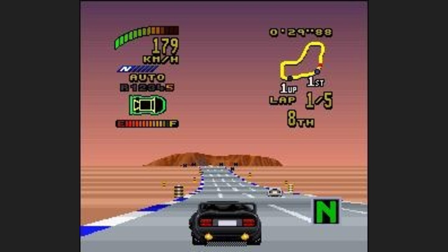 You can get nitro on some tracks, only find some squares with a N in the center and pass over it.