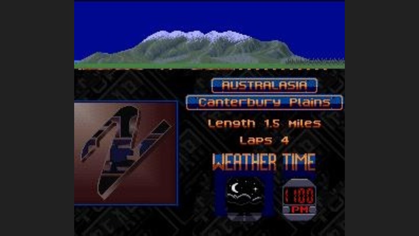 A brief course status is displayed in this screen, that is full of information