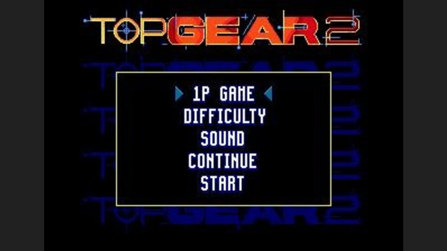 Main menu