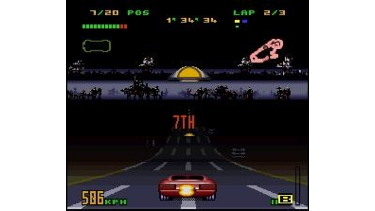 Put a turbo and go down the slope with the engine in maximum potency! And some objects (UFOS?) above too...
