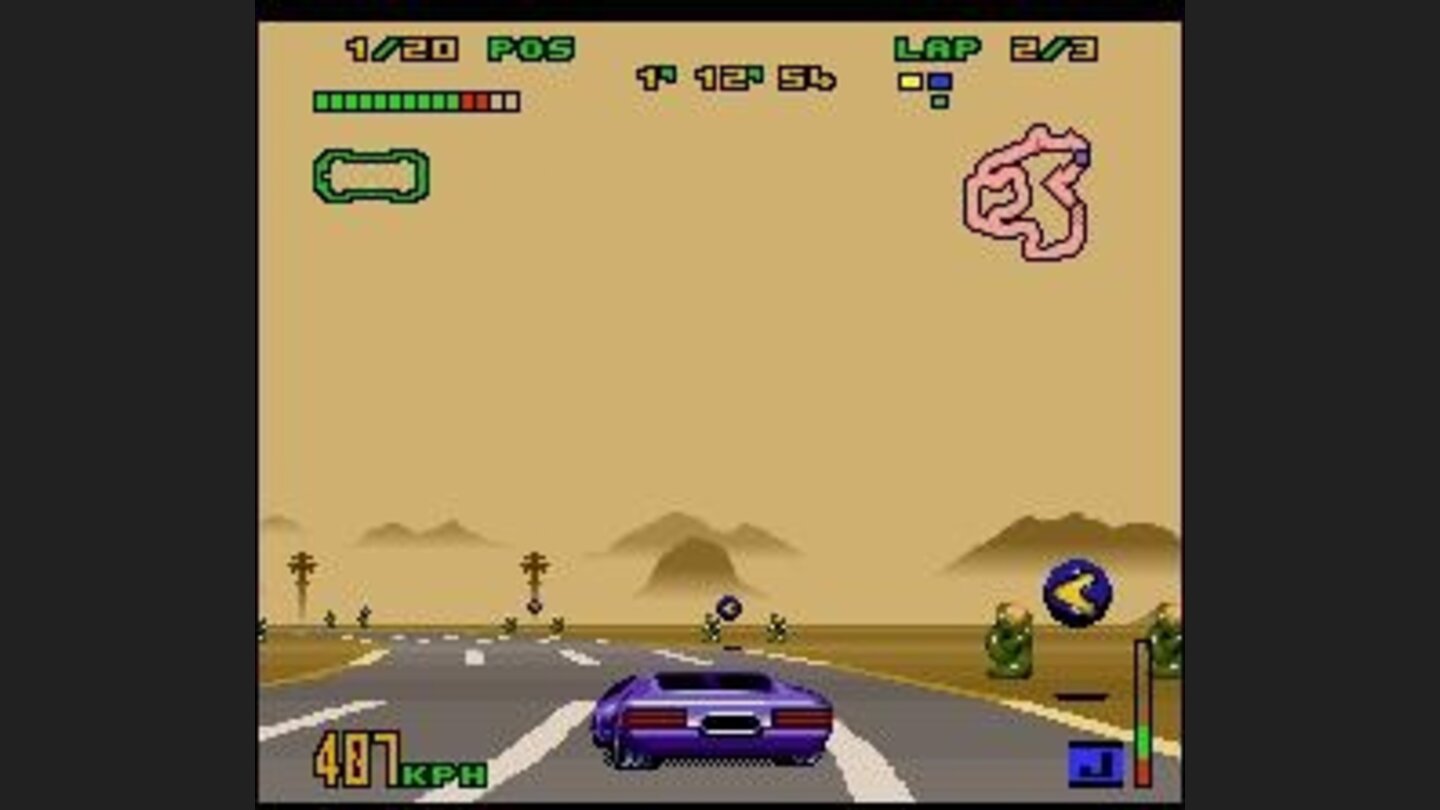 Driving in a immense desert.