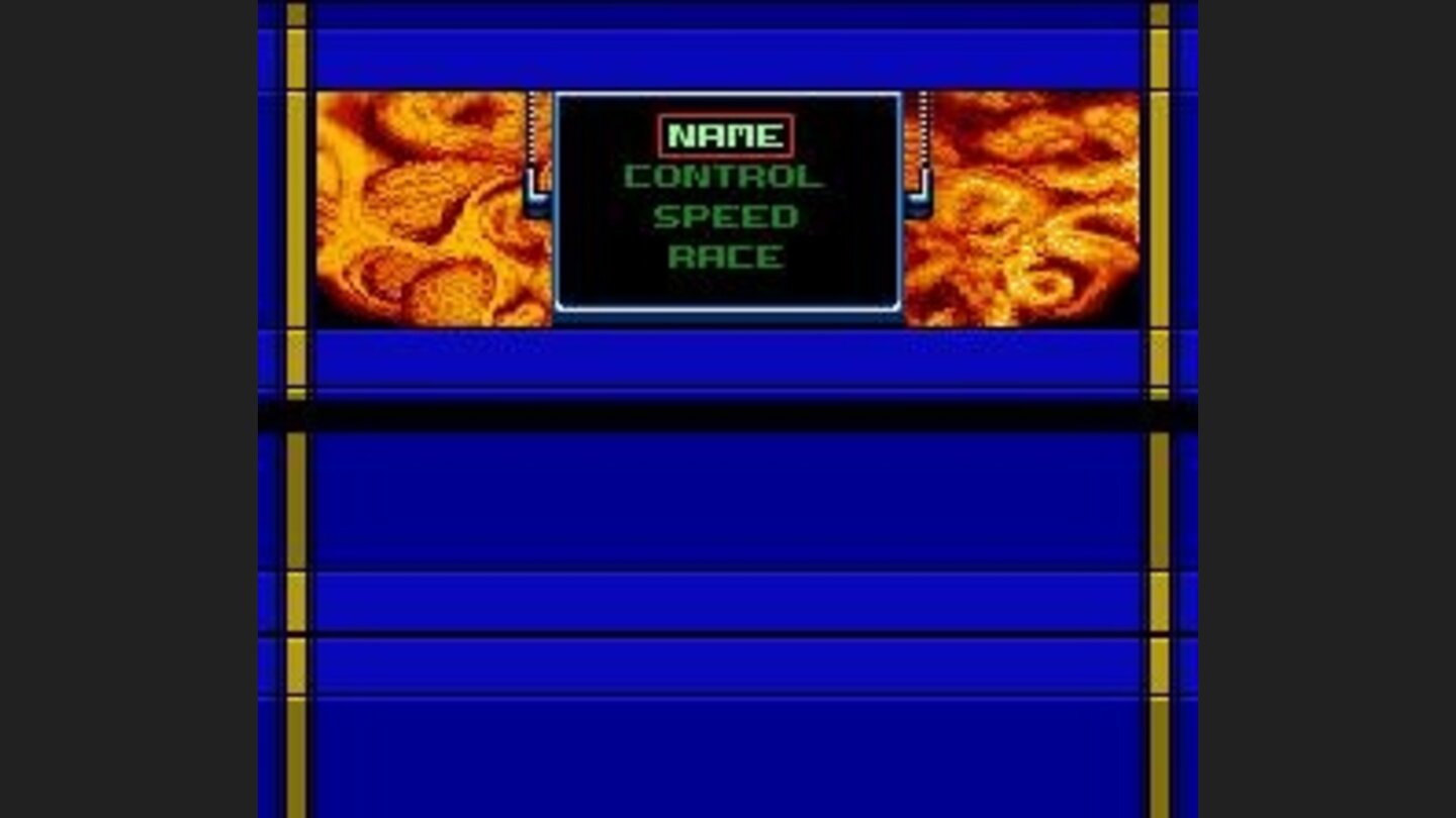 Put your name, modify the controls, change the speed mode...
