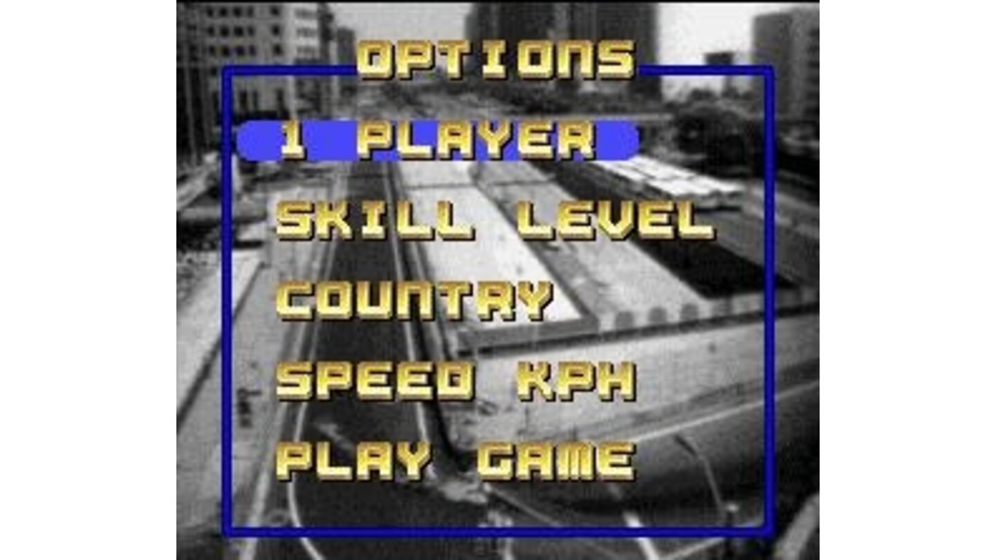 This is the main menu, when you manage various game settings.