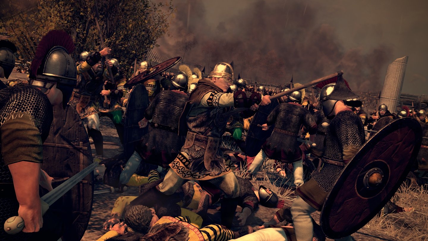 Total War: AttilaHaben wir schon erwähnt, dass sächsische Krieger auf Äxte stehen?