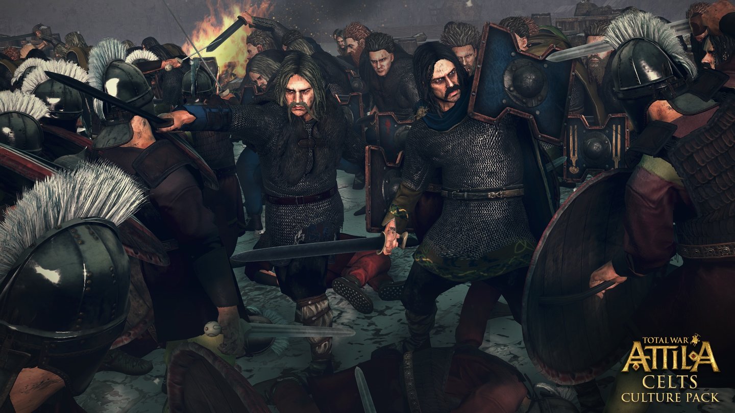 Total War AttilaScreenshots aus dem DLC »Celts Culture Pack«