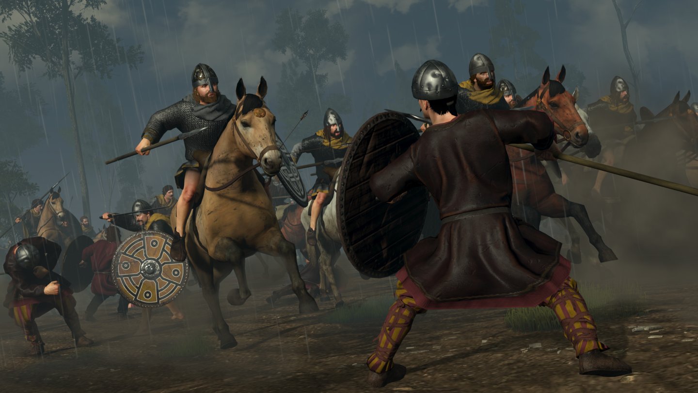 Total War Saga: Thrones of BritanniaAuf dem Schlachtfeld punktet jedes Volk mit bevorzugten Einheitentypen.