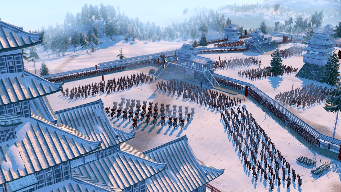 Total War: Shogun 2Japanische Festungen werden zu Todeszonen. So wird der Feind so stark wie möglich ausgedünnt, bis es zur finalen Schlacht im letzten Verteidigungsring kommt.